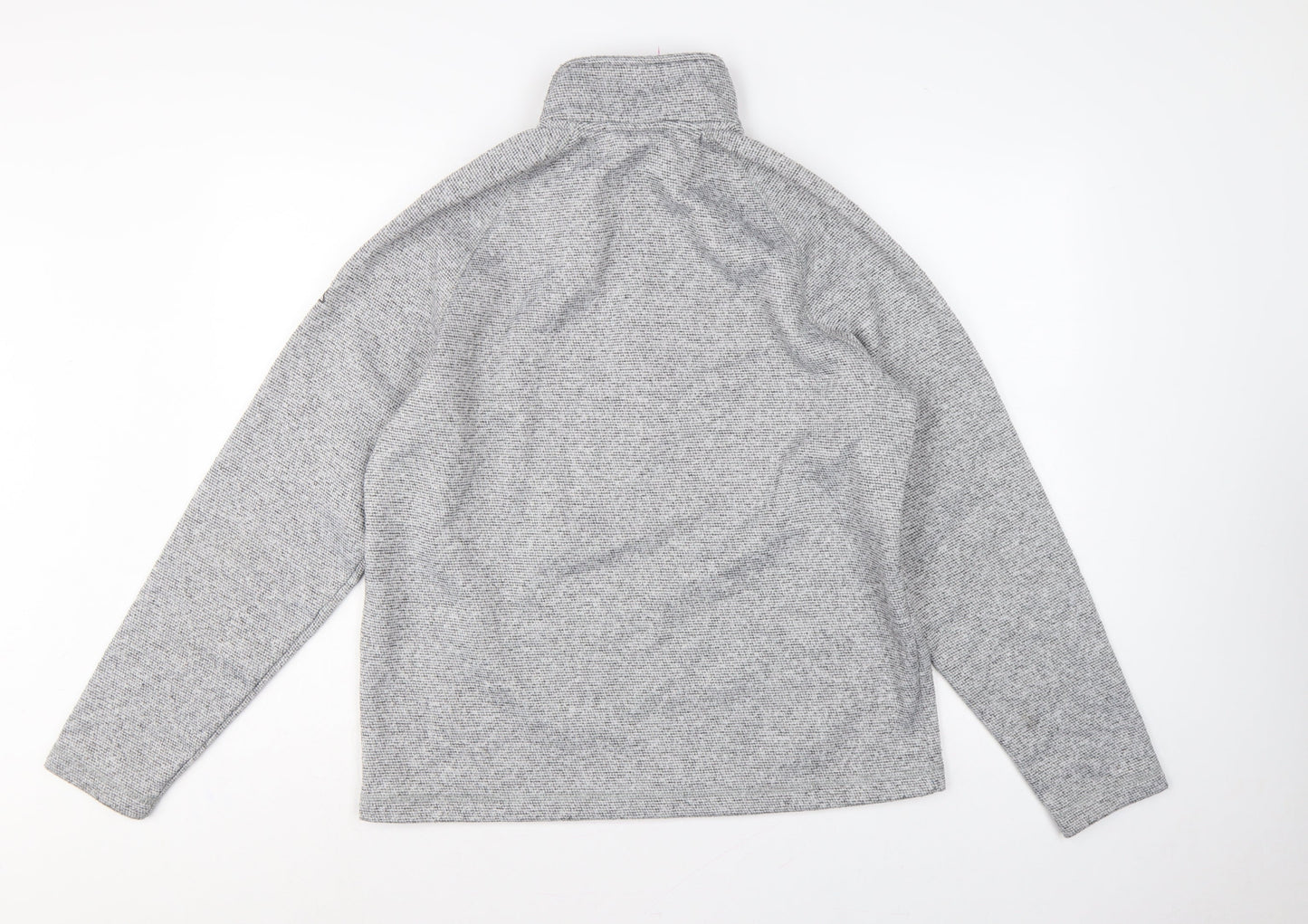 Craghoppers Men Grey L Half Zip Fleece Sweatshirt Outdoor Hiking