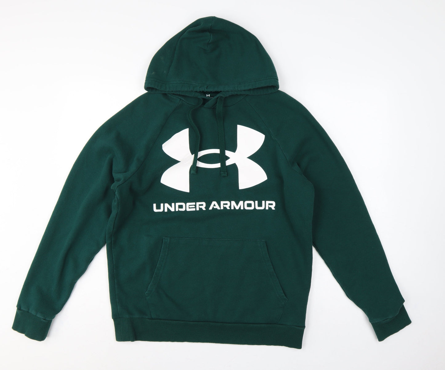 Under Armour Men Green M Pullover Logo Graphic Hoodie