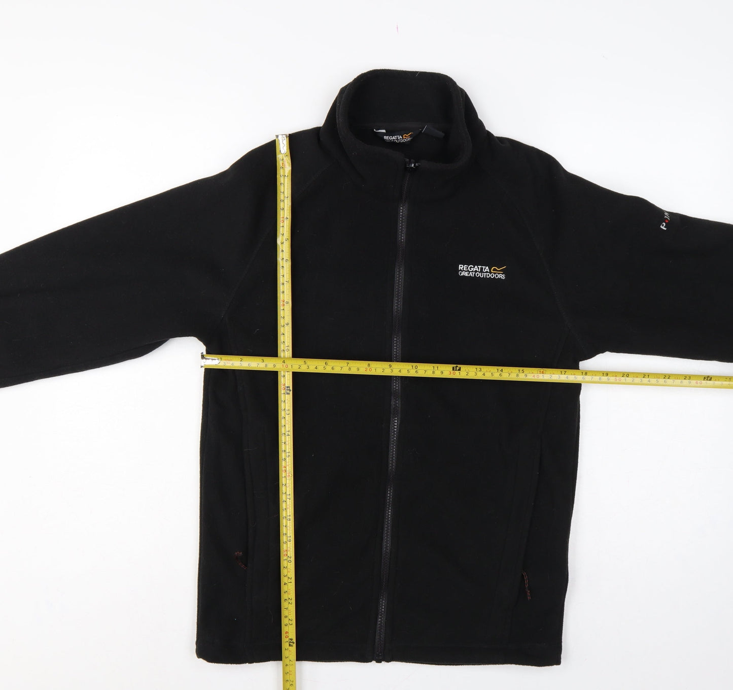 Regatta Men’s Black S Full Zip Fleece Jacket Outdoor Pockets