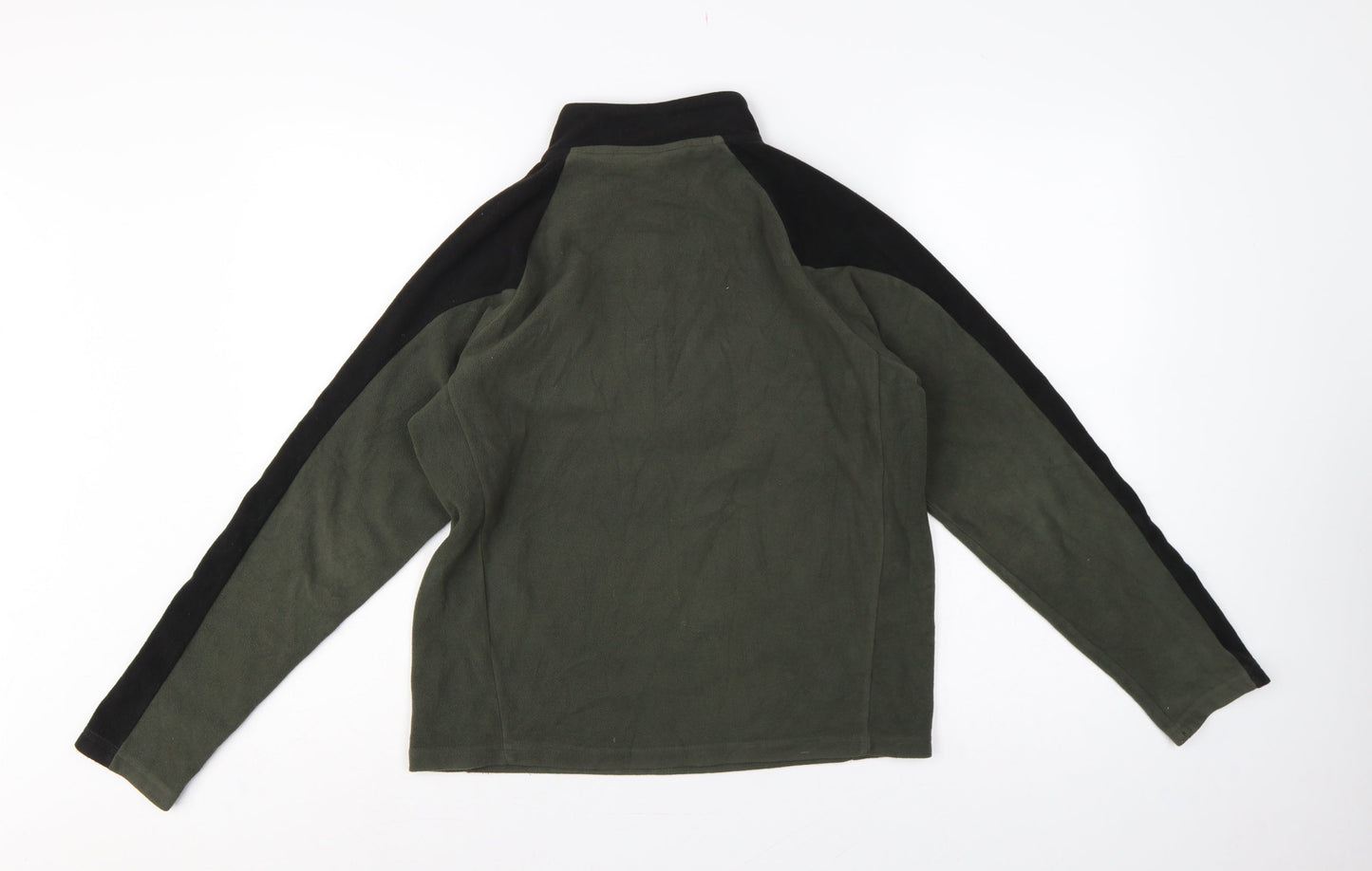 Craghoppers Boys Green 158 Pullover 1/4 Zip Fleece Bear Grylls