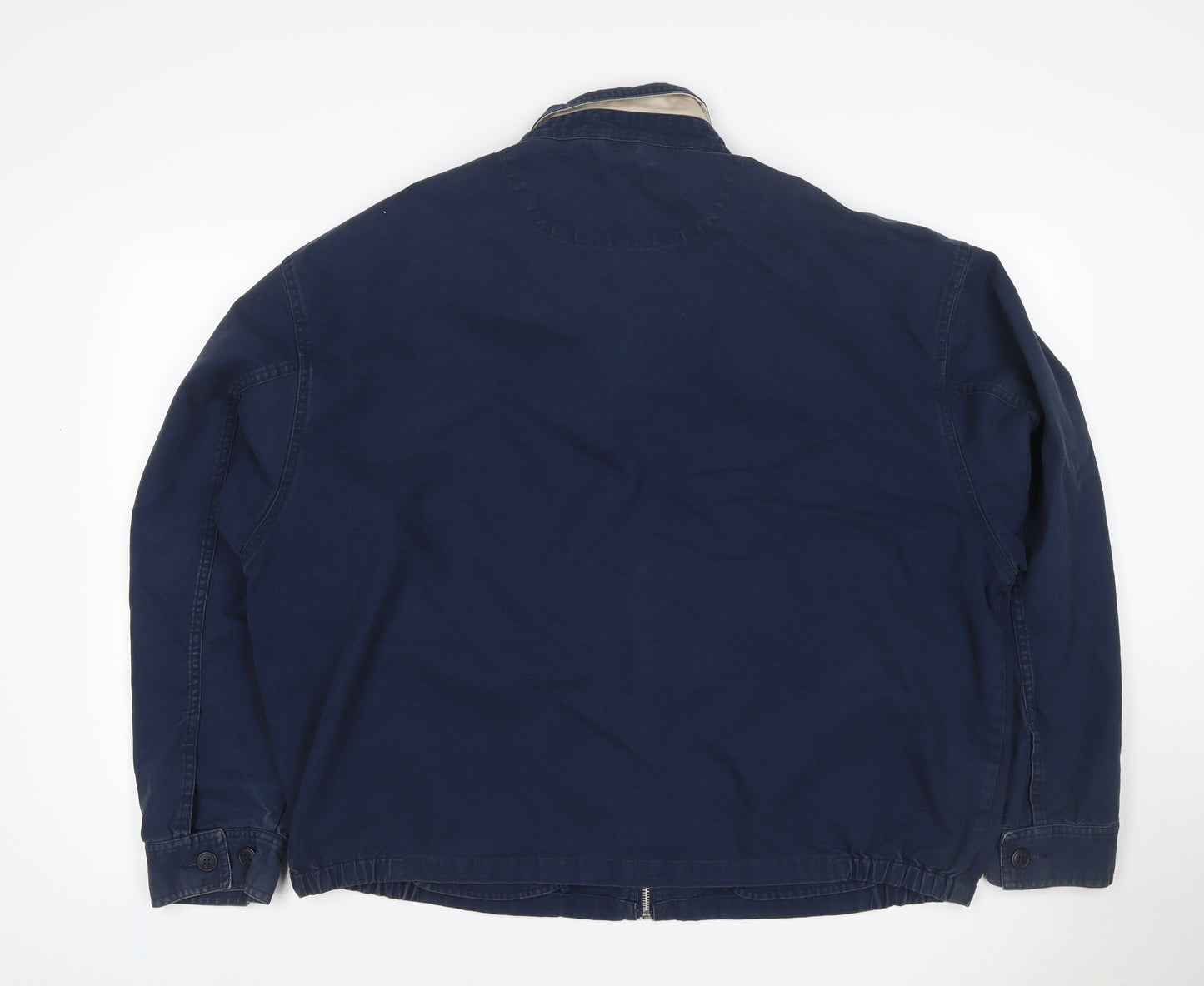 Fred Perry Men’s Blue XL Cotton Full Zip Classic Jacket