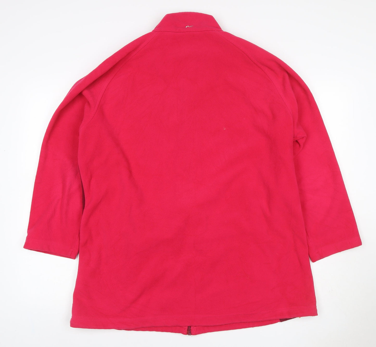 Regatta Women’s Pink Fleece Jacket UK 20 Full Zip Outdoor