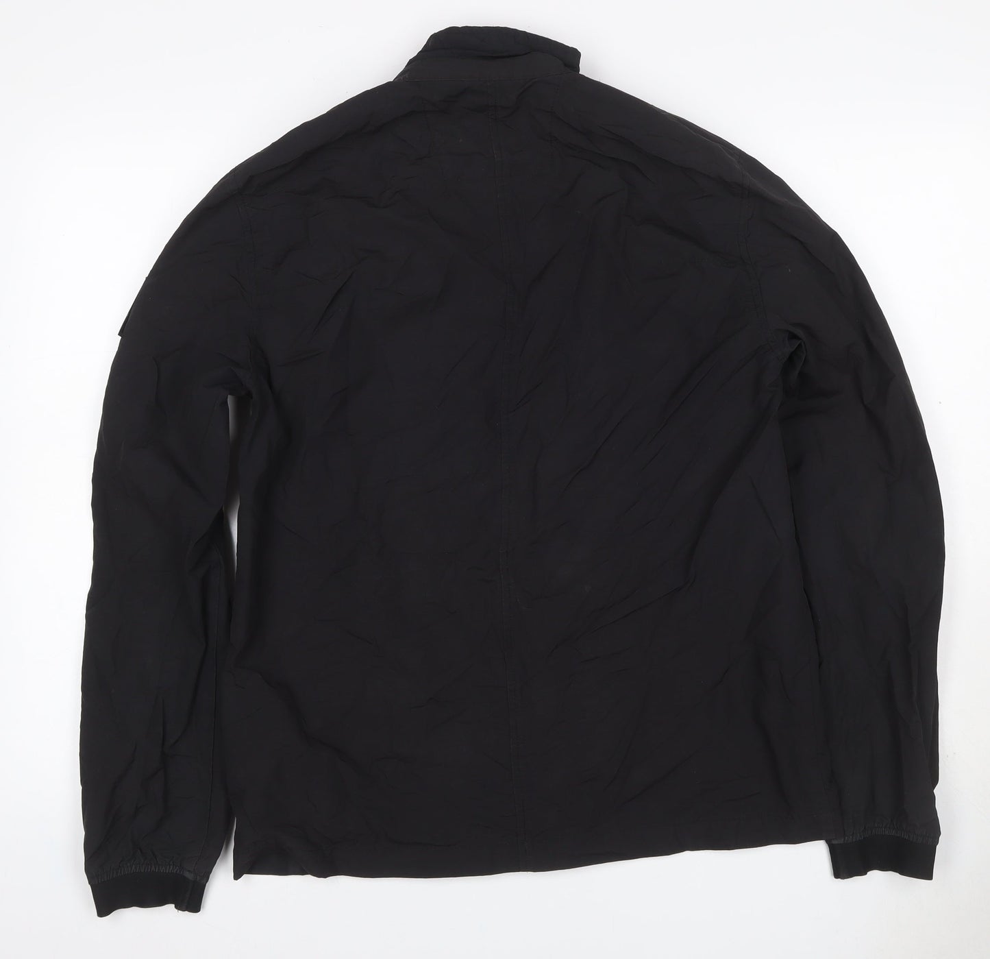 Marshall Artist Men's Black Size S Military Jacket Full Zip Pockets