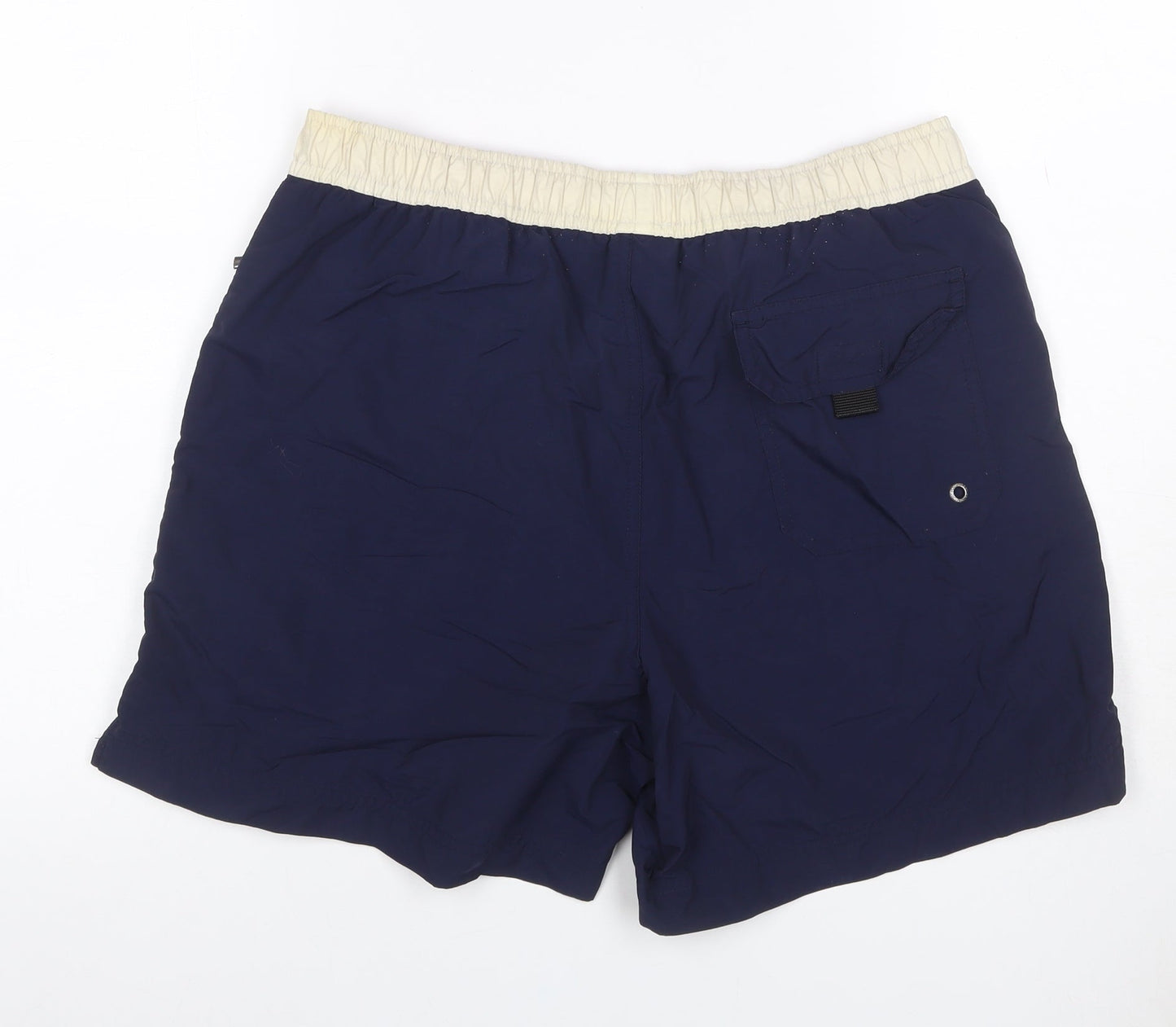 Polo Sport Ralph Lauren Men's Blue S USA Logo Nylon Swim Shorts