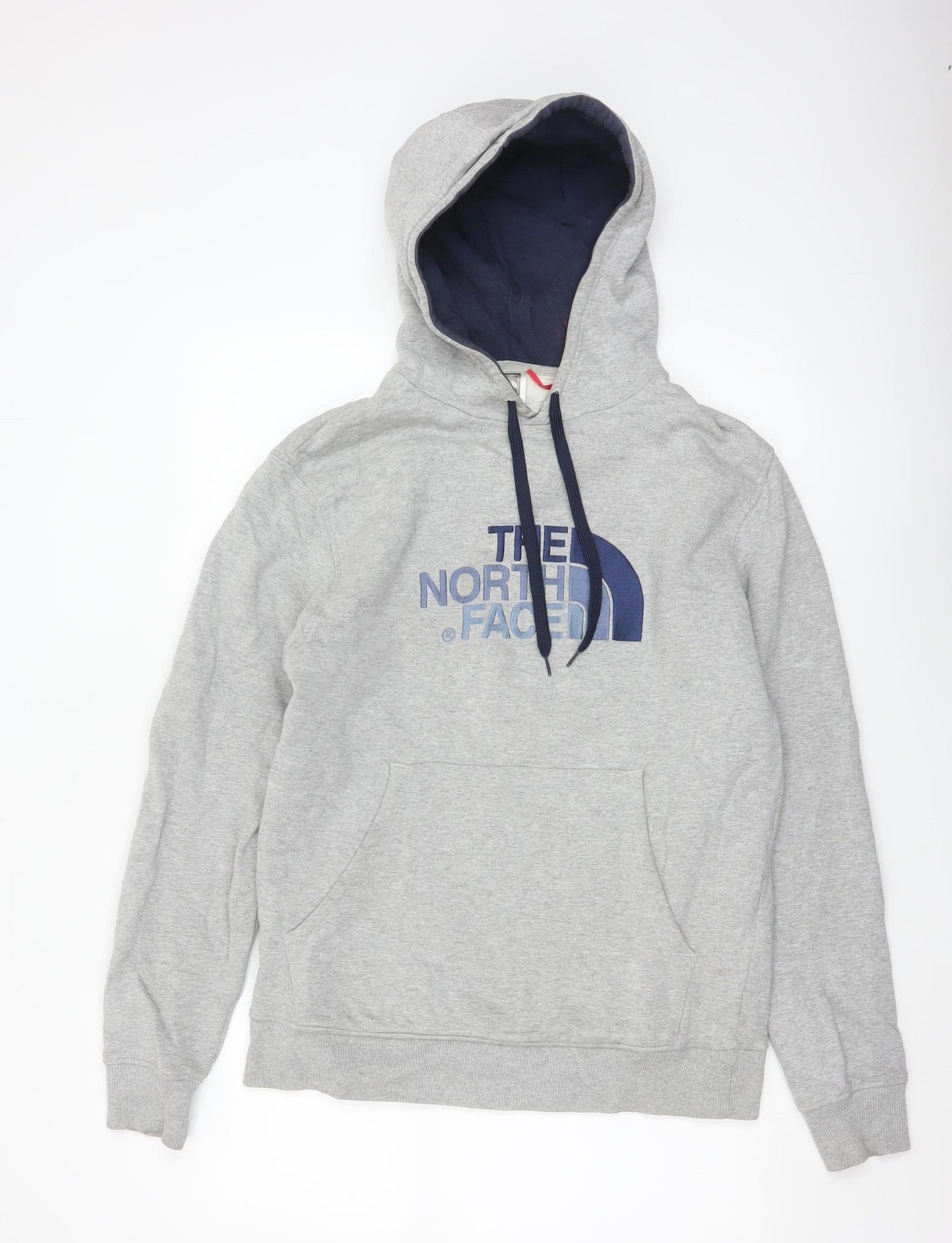 The North Face Men’s Grey M Pullover Hoodie Logo Fleece
