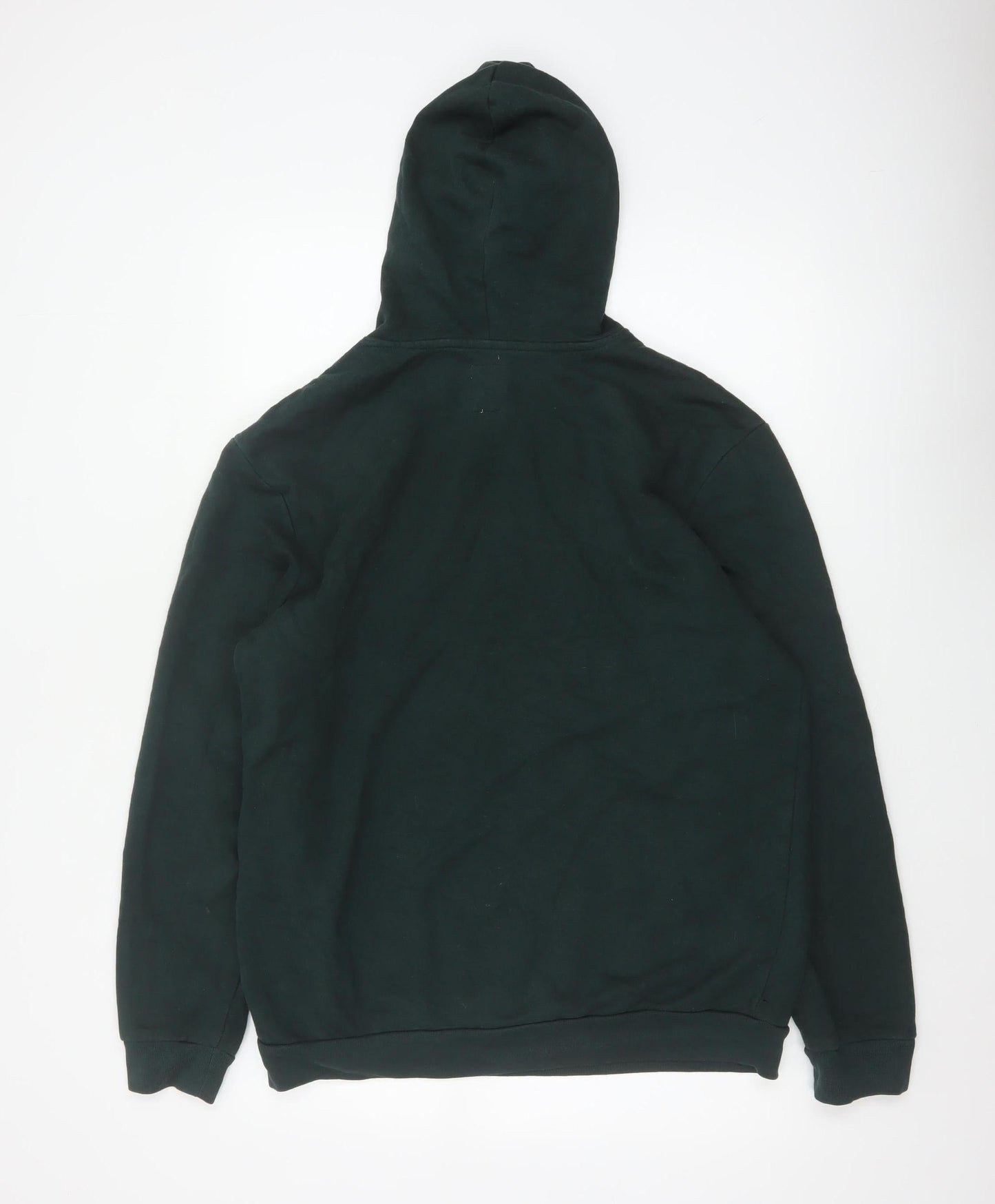 GAP Men’s Black L Pullover Hooded Fleece Hoodie Pockets