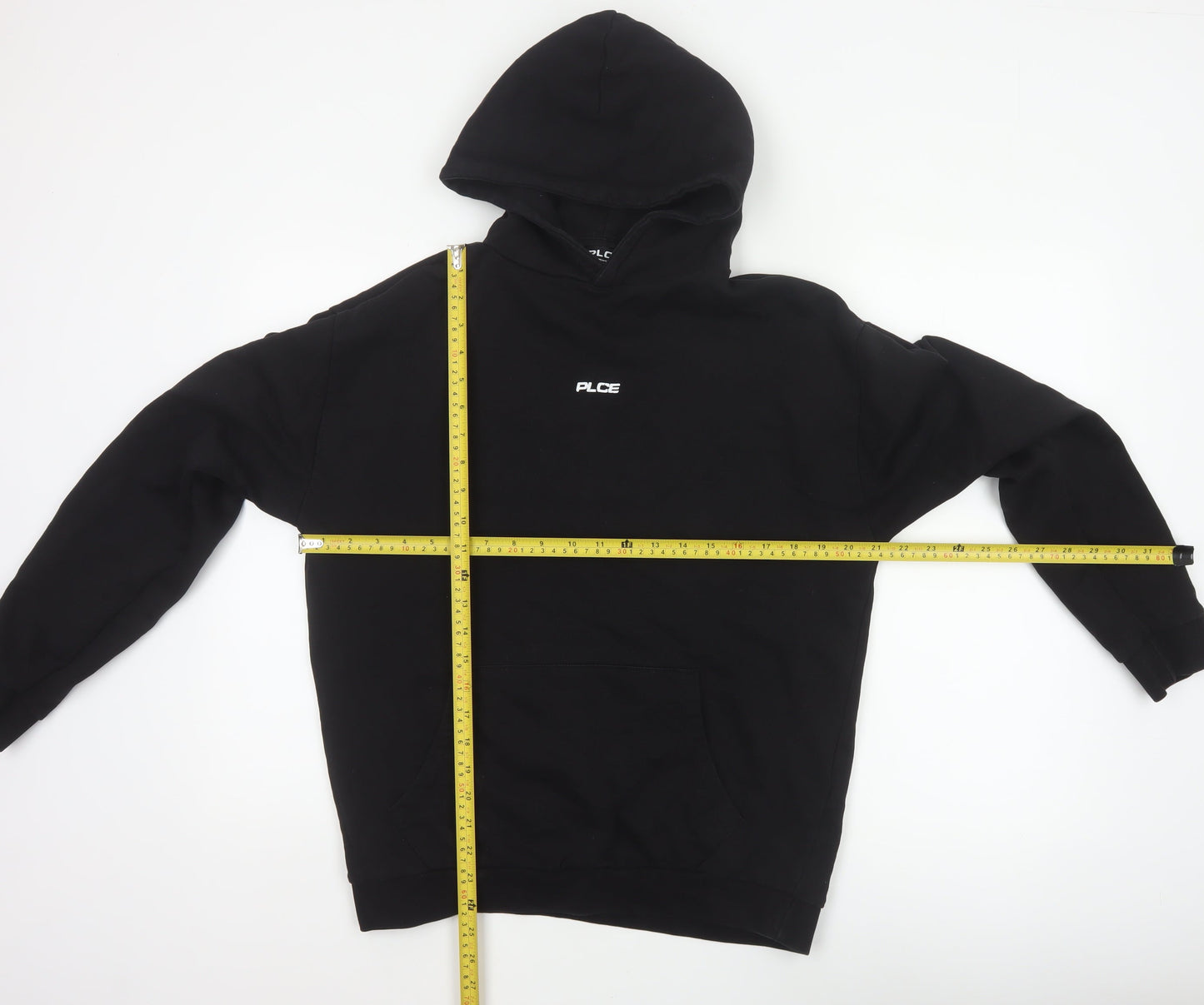 883 Police Women Black M Pullover Hoodie Logo Cotton