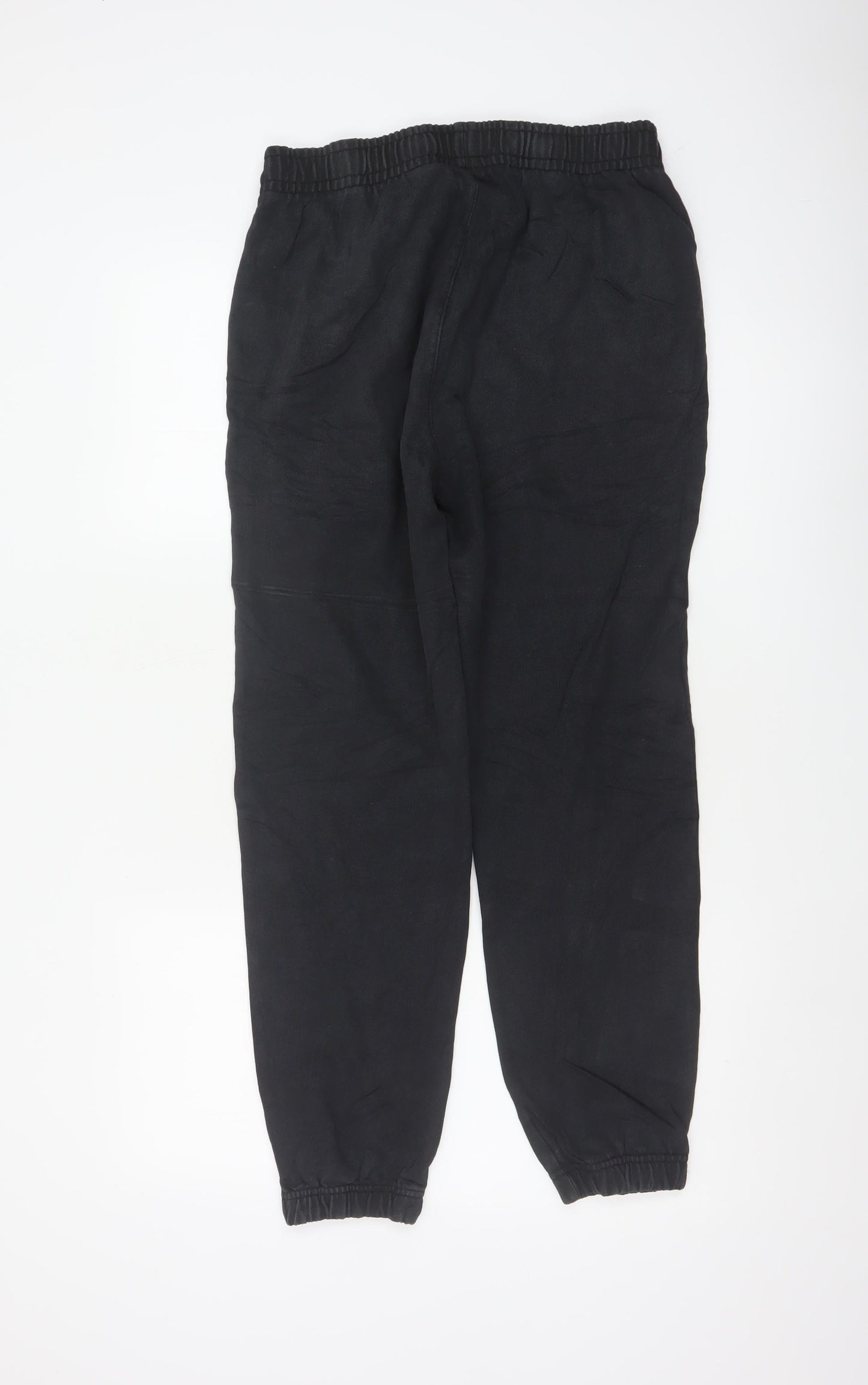 Nike Men’s Black M Fleece Jogger Sweatpants Logo Cuffed