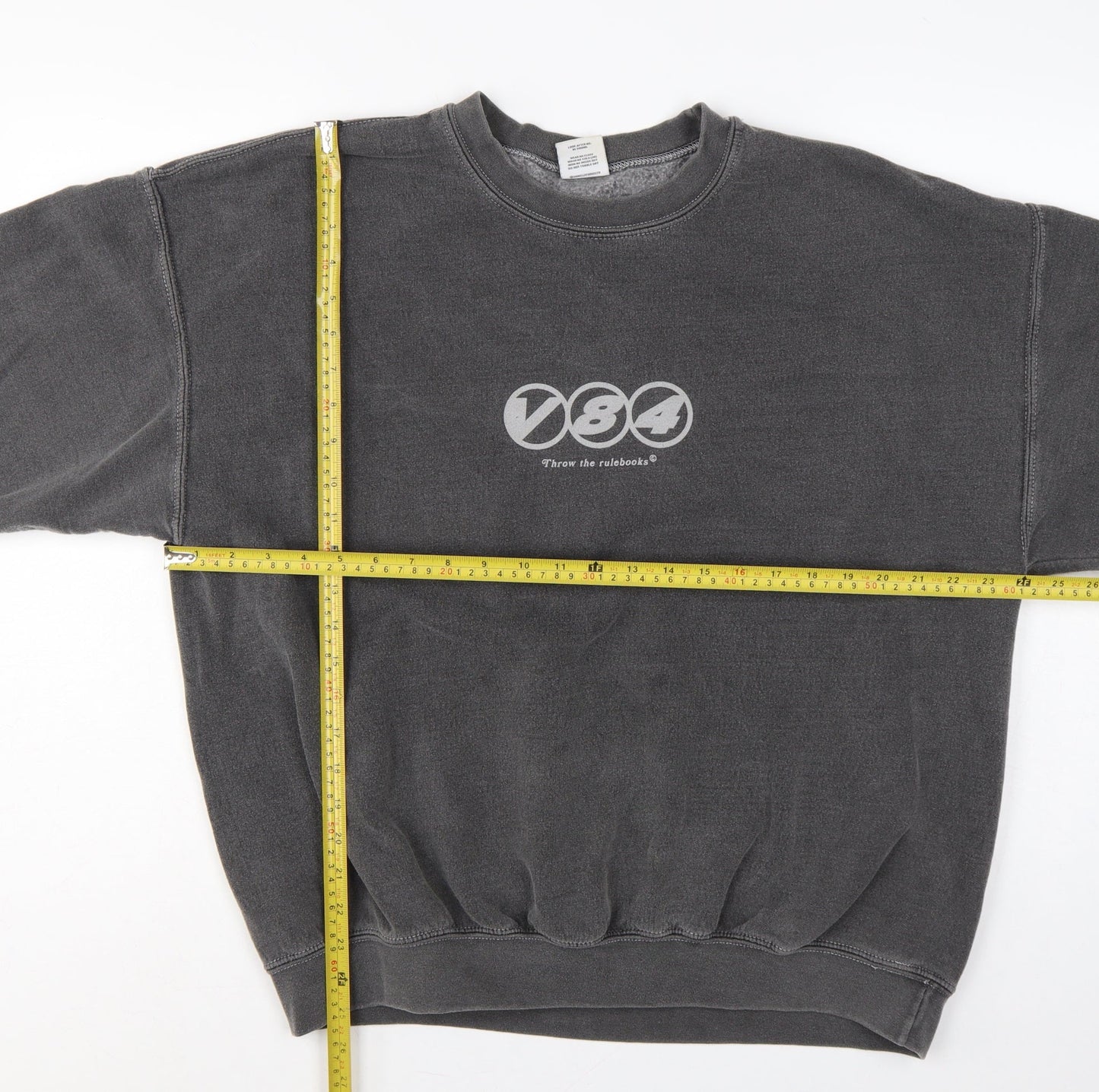 Independent Culture Club Men's Grey L Pullover Graphic Print Sweatshirt