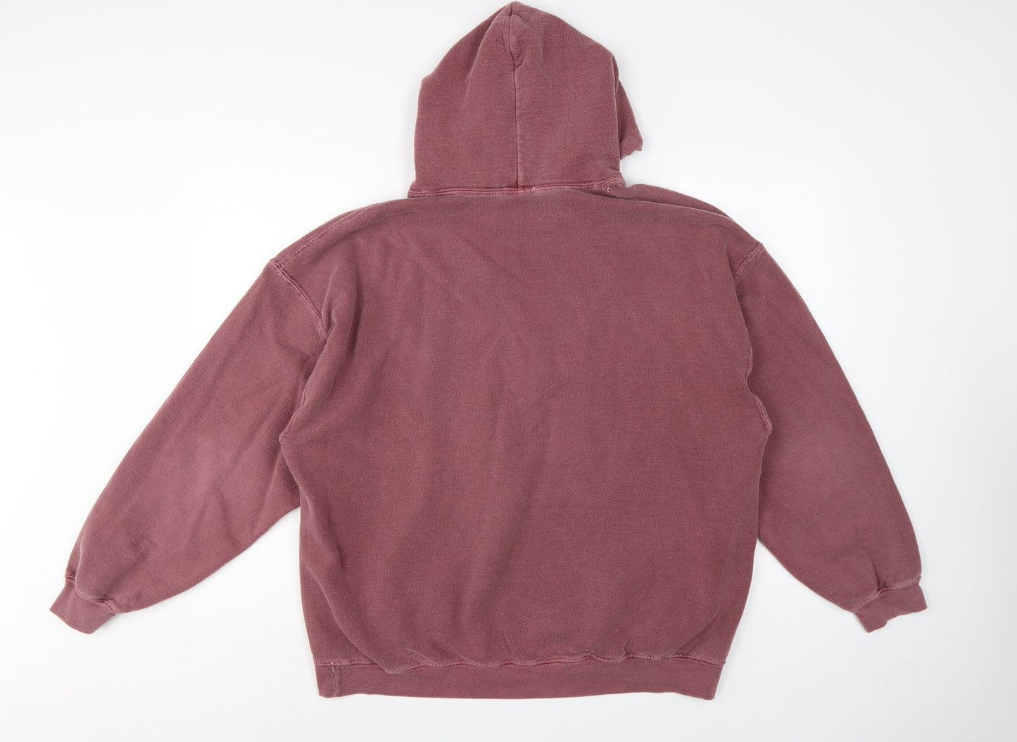 lets frans... Women’s Pink Fleece Pullover Hoodie Size M Logo