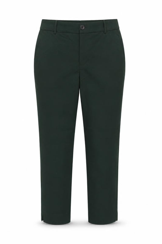 Zara Women’s Green L Slim Tapered Tailored Dress Trousers