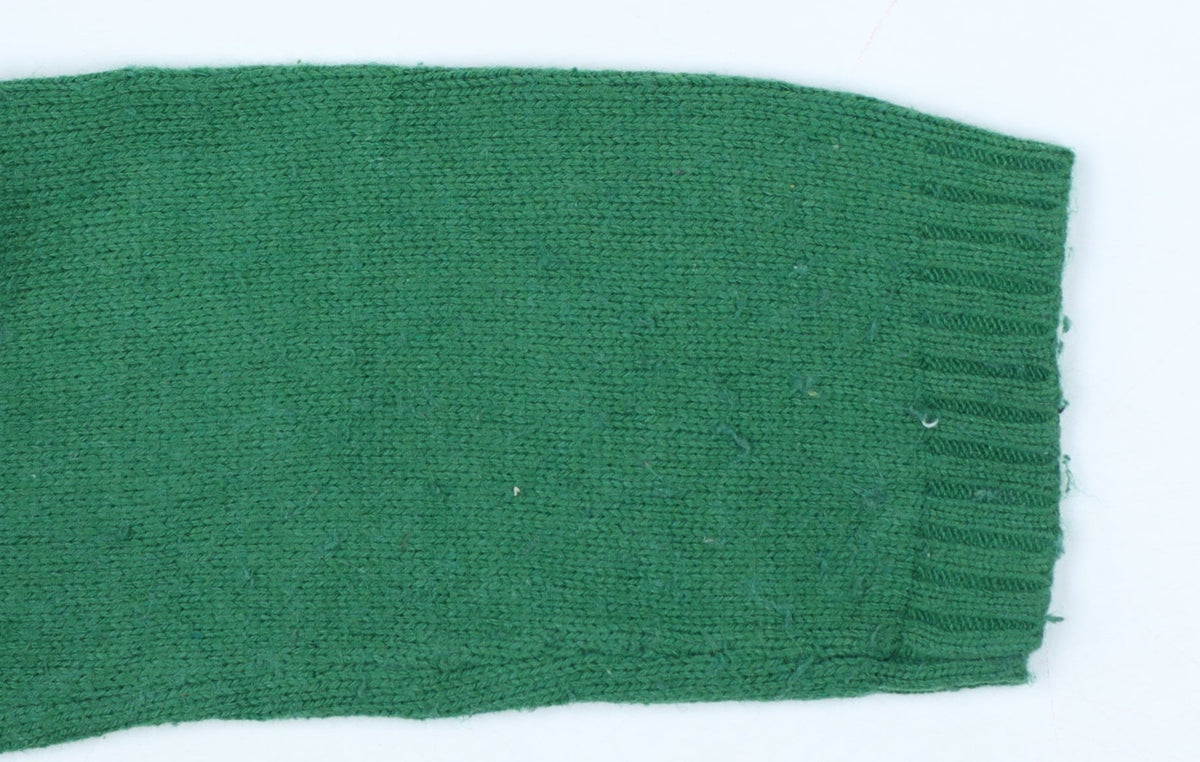 Seasalt Cornwall Women Green UK 12 Cable Knit Button Cardigan