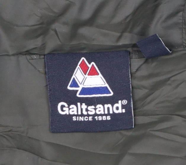 Galtsand Men’s Green Black M Hooded Puffer Jacket Insulated