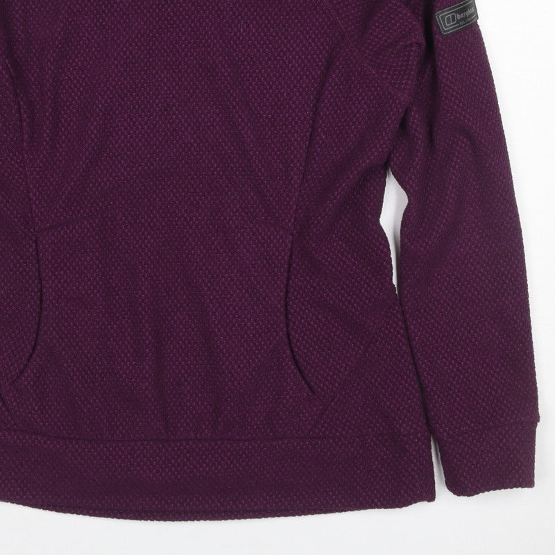 Berghaus Women’s Purple UK 10 Pullover Hooded Fleece Sweatshirt