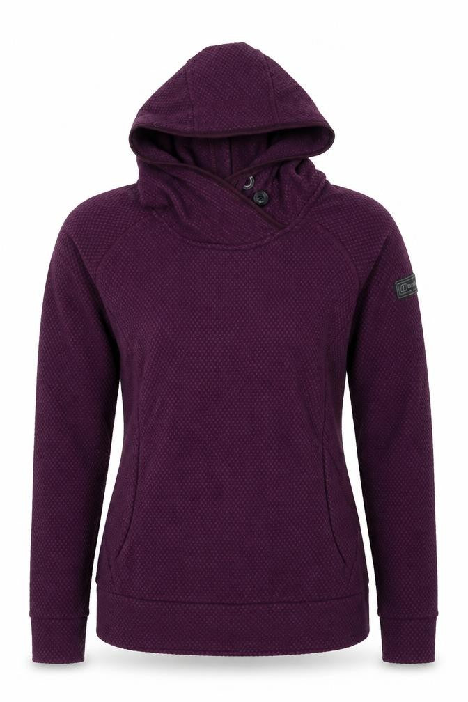 Berghaus Women’s Purple UK 10 Pullover Hooded Fleece Sweatshirt