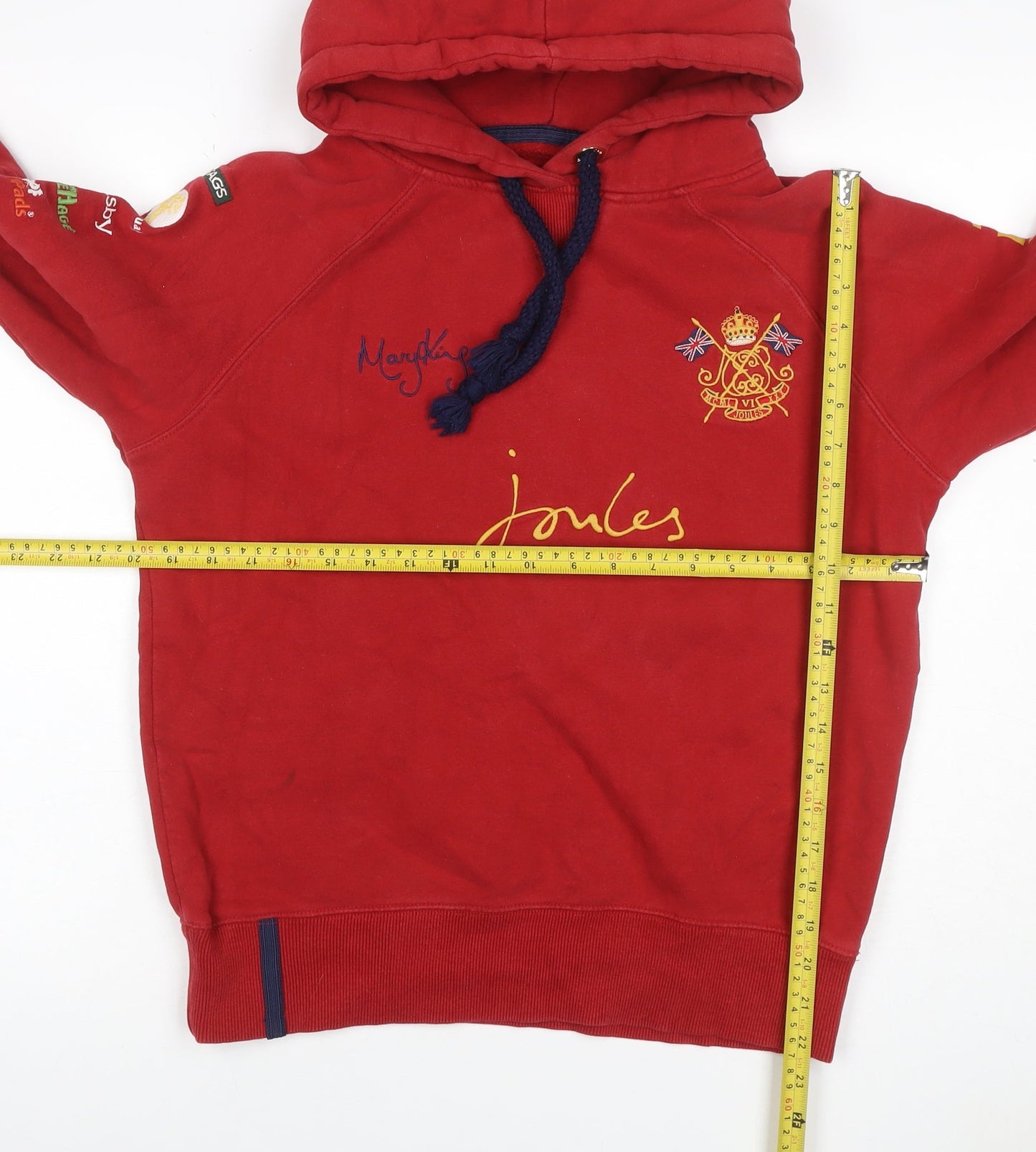 Joules Mary King Women’s Red UK 12 Team GB Britain Pullover Hoodie
