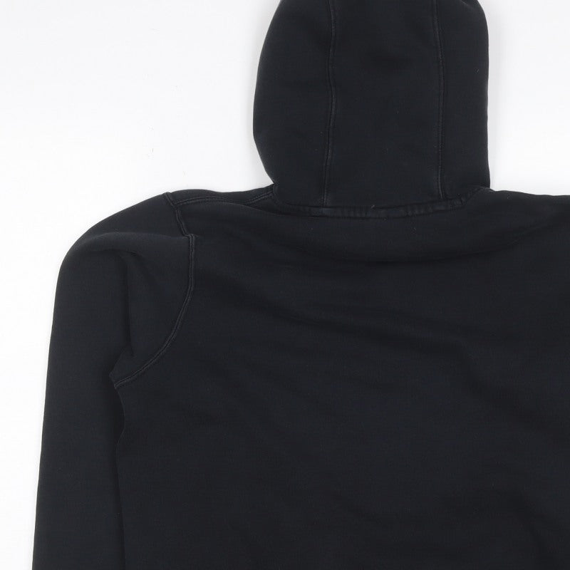 Nike Men’s Black M Pullover Hoodie Logo Fleece Sports