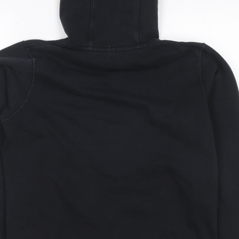 Nike Men’s Black M Pullover Hoodie Logo Fleece Sports