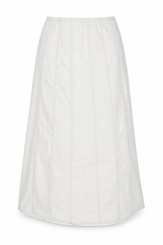 DKNY Pure Women’s Ivory Wide-Leg Cotton Trousers Size 8