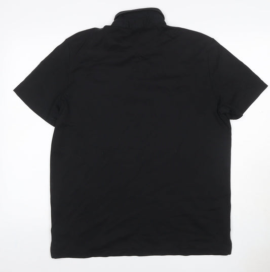 Polo Ralph Lauren Men’s Black L Pima Soft Touch Cotton Polo