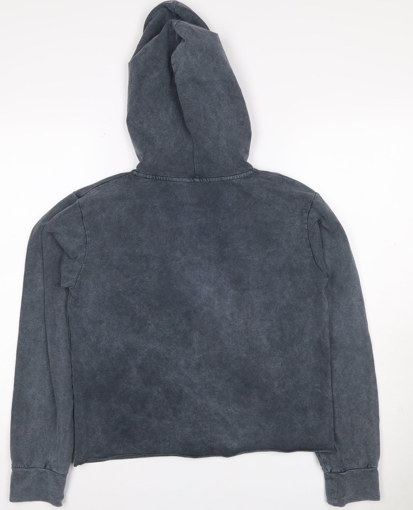 S-Ponder Women Grey L Halloween Graphic Pullover Hoodie
