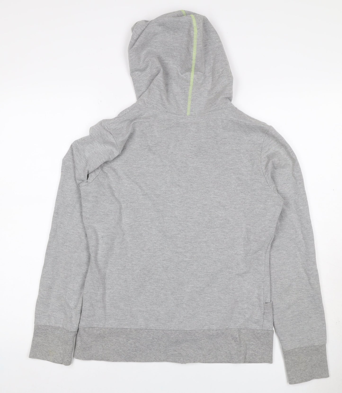 Pure Simple Sport Women Grey Size 12 Full Zip Hooded Hoodie