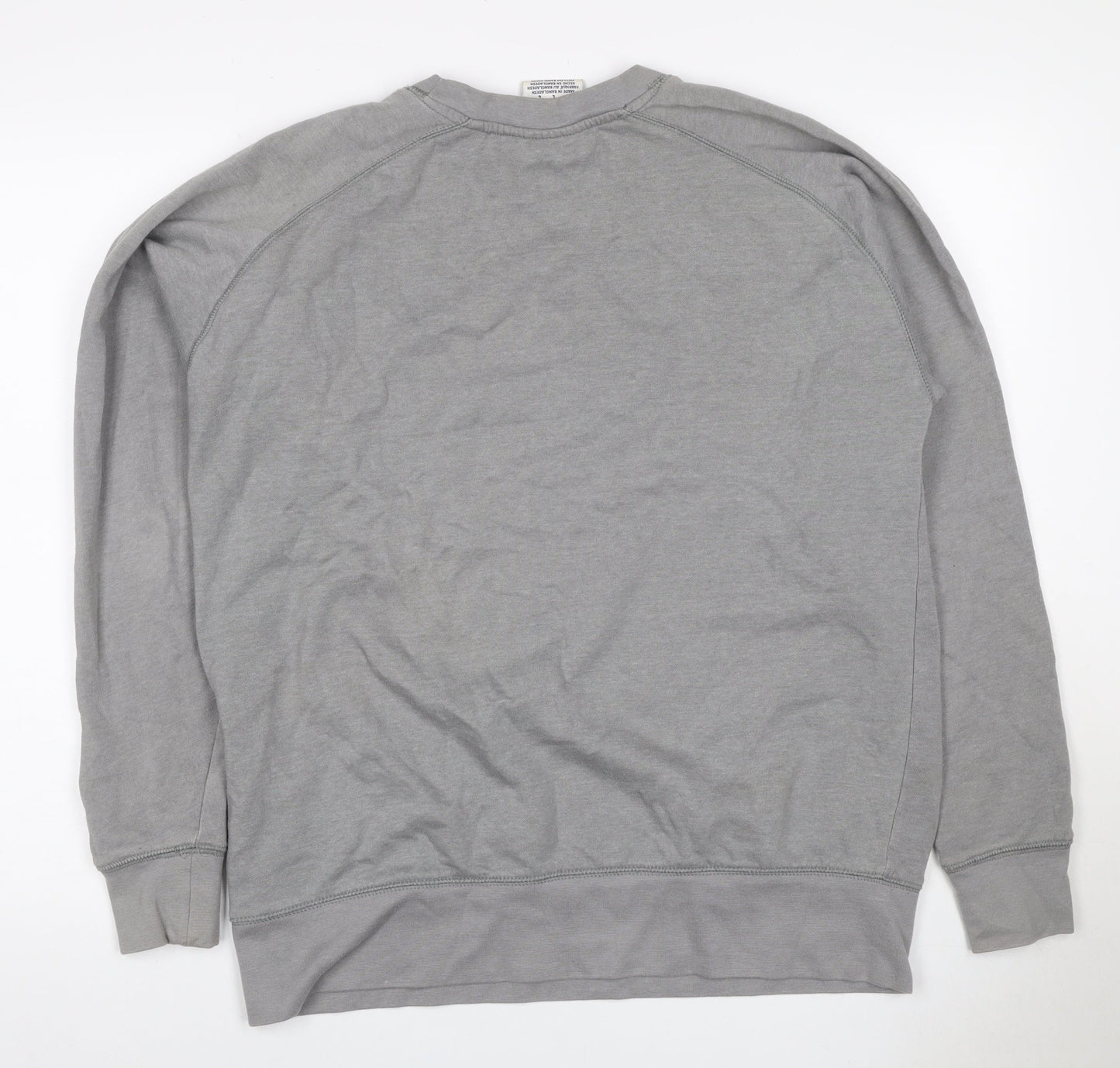 Champion Men’s Grey M Indiana Hoosiers Graphic Print Pullover Sweatshirt