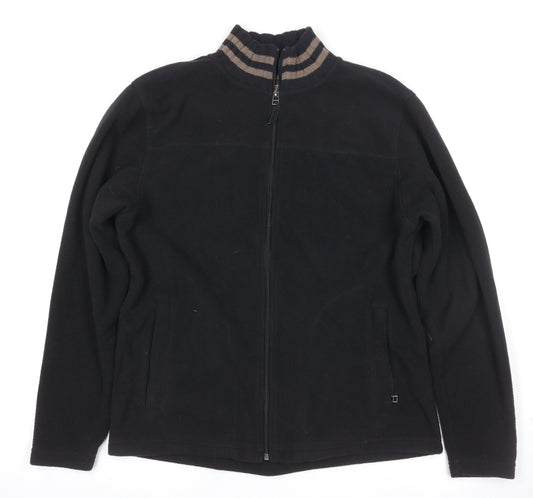 Cedarwood State Men’s Black M Fleece Full Zip Basic Jacket