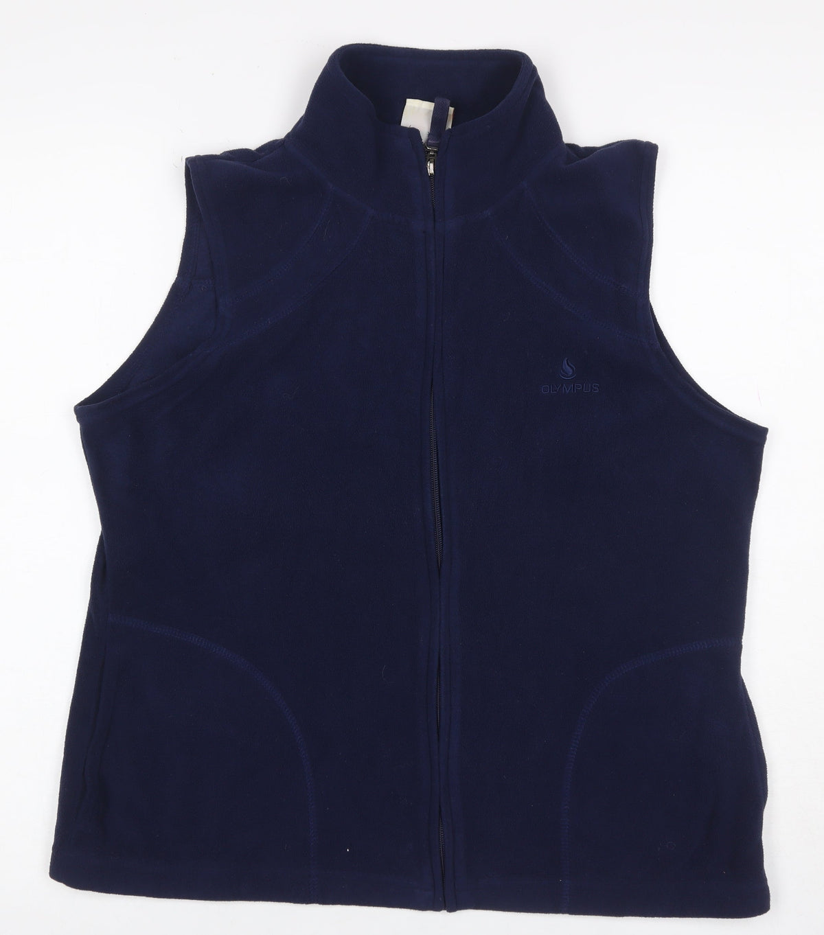 Olympus Sport Women’s Blue Size 16 Fleece Full Zip Outdoor Waistcoat