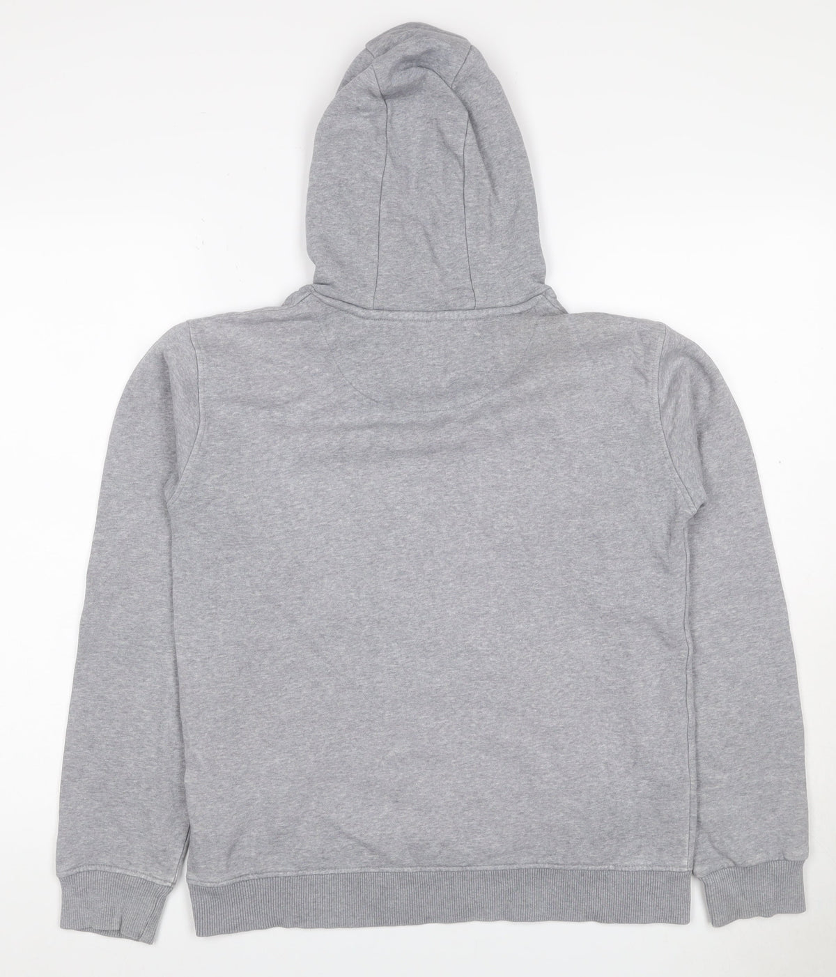 Jack Wills Girls Grey Pink Logo Pullover Hoodie 14-15 Years