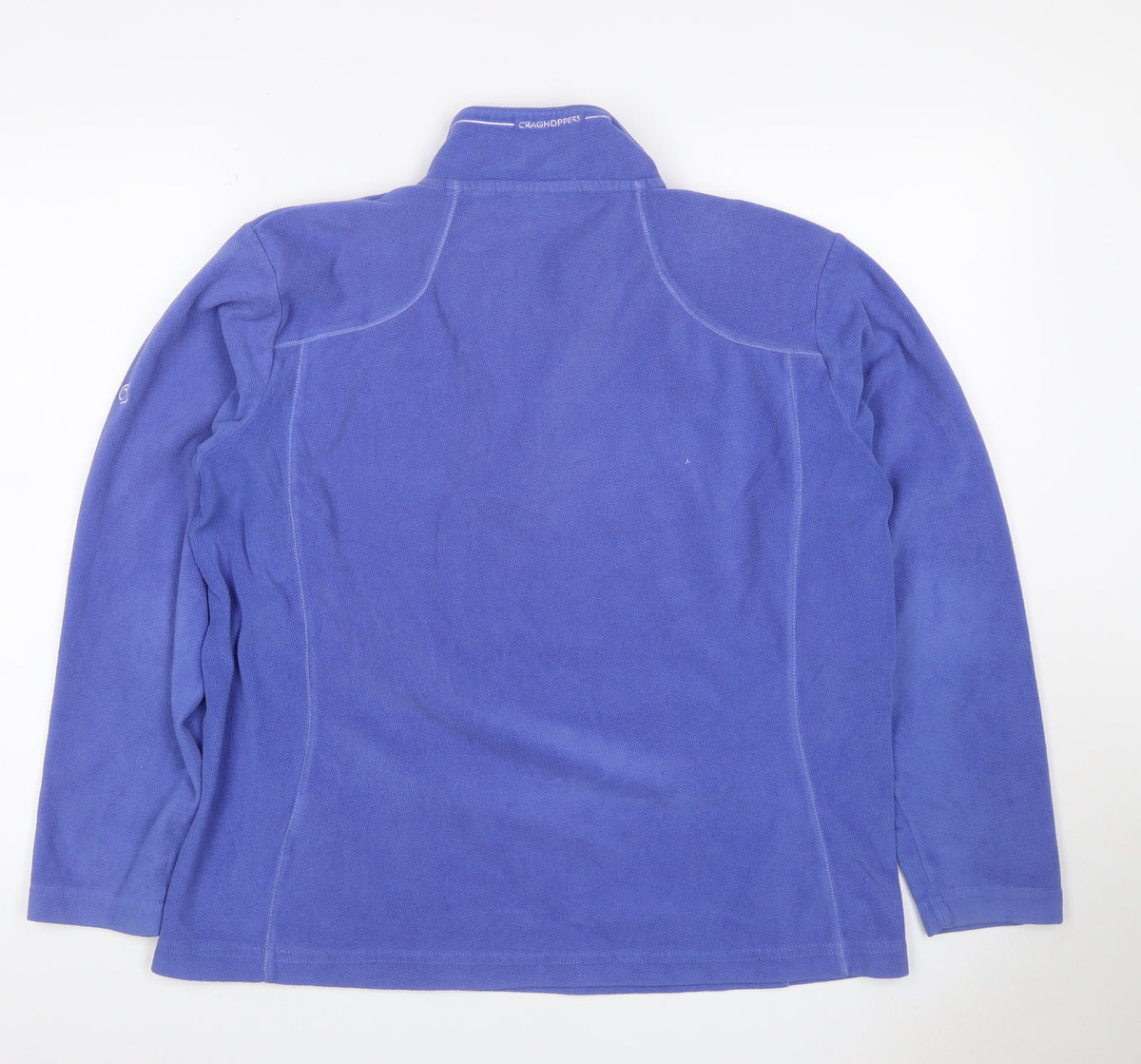Craghoppers Women’s Blue UK 14 Half Zip Fleece Sweatshirt Hiking
