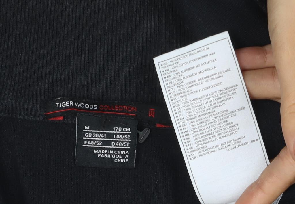 Nike Tiger Woods Men's Black M Pullover 1/4 Zip Golf Sweatshirt