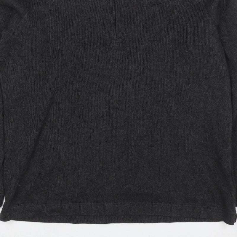 Nike Tiger Woods Men's Black M Pullover 1/4 Zip Golf Sweatshirt