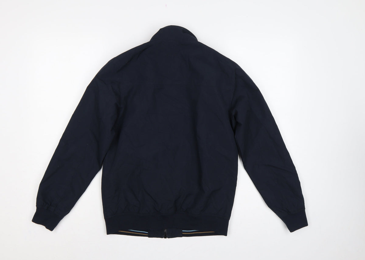 Next Boys Blue 12 Years Bomber Jacket Full Zip Lined Pockets