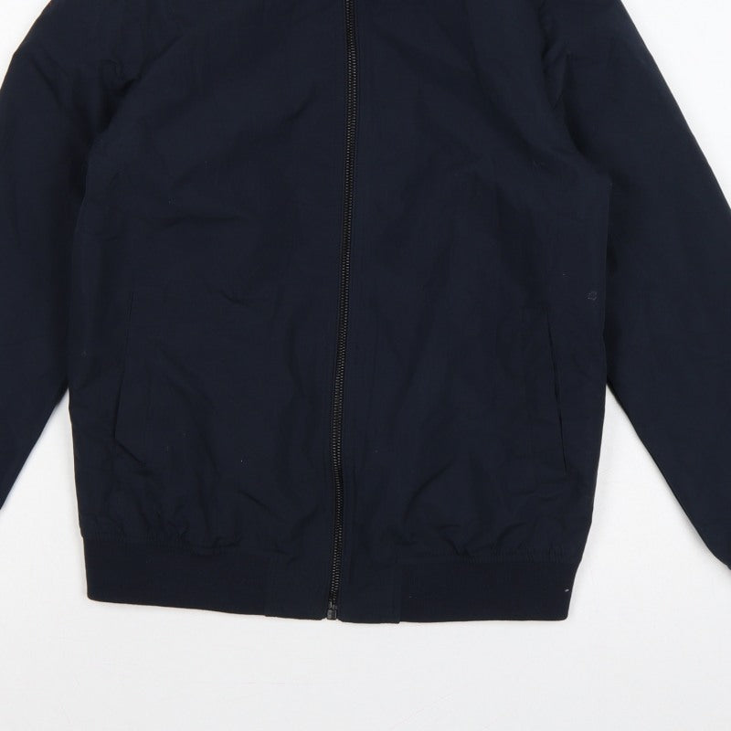 Next Boys Blue 12 Years Bomber Jacket Full Zip Lined Pockets