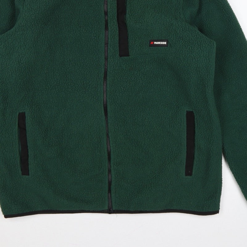 Parkside Men’s Green L Fleece Full Zip Workwear Jacket