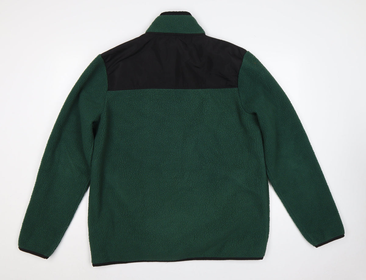 Parkside Men’s Green L Fleece Full Zip Workwear Jacket