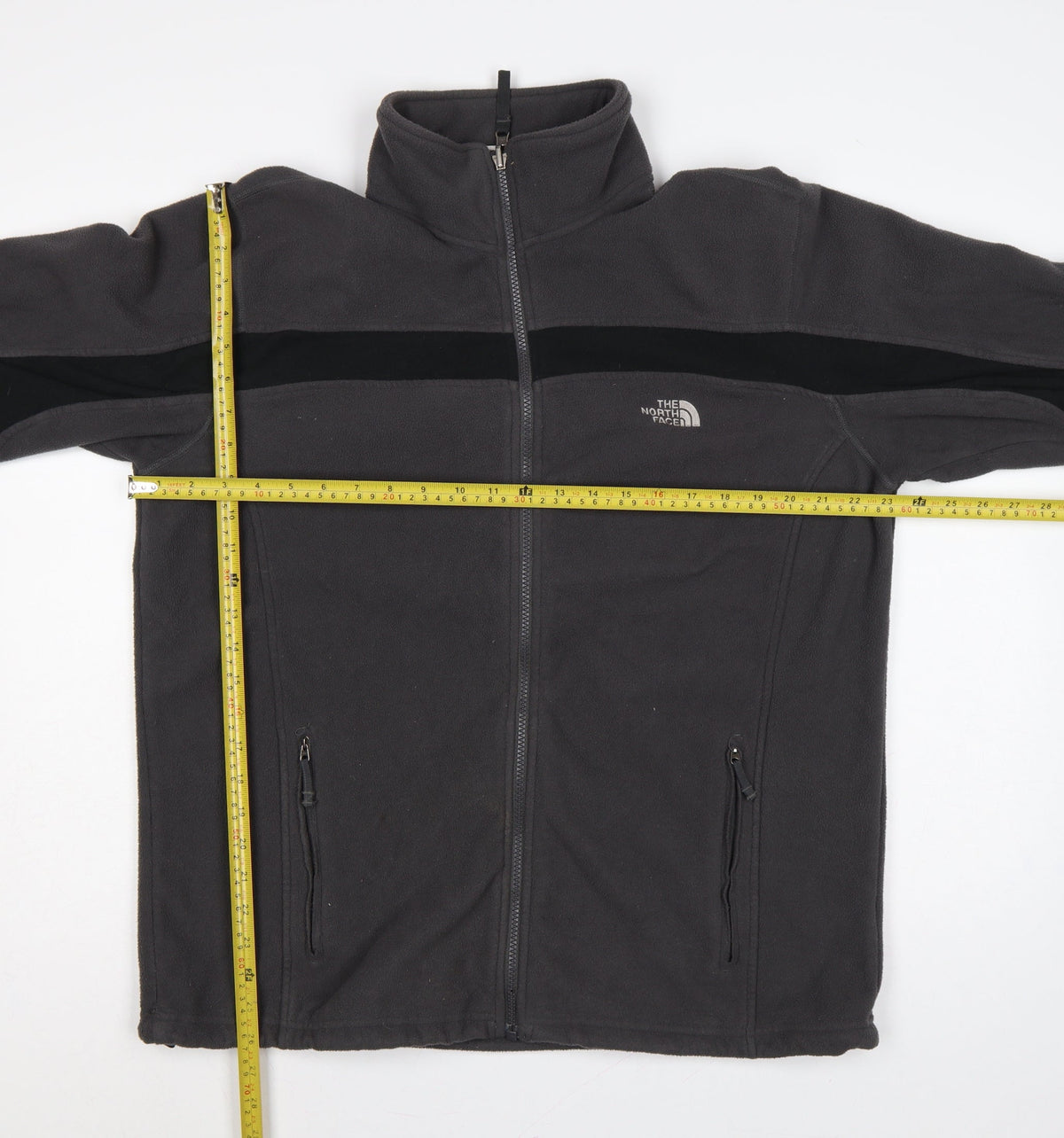 The North Face Men's Black L TNF 200 Fleece Full Zip Outdoor Jacket