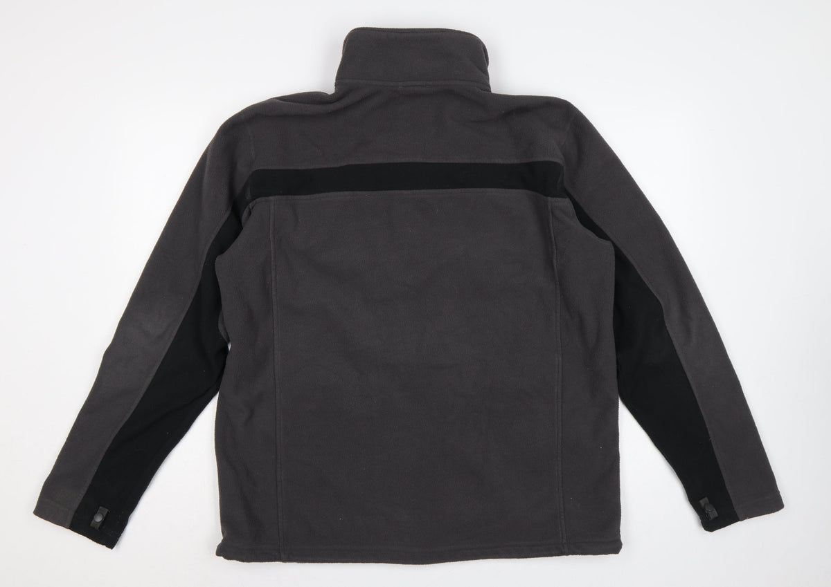 The North Face Men's Black L TNF 200 Fleece Full Zip Outdoor Jacket