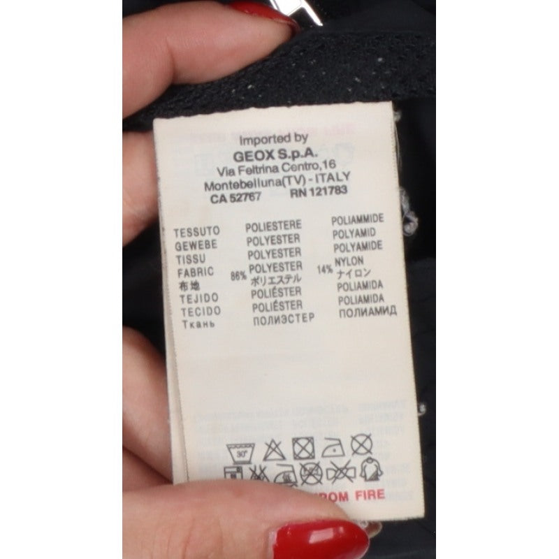 Geox Women’s Black UK 8 Short Full Zip Basic Jacket