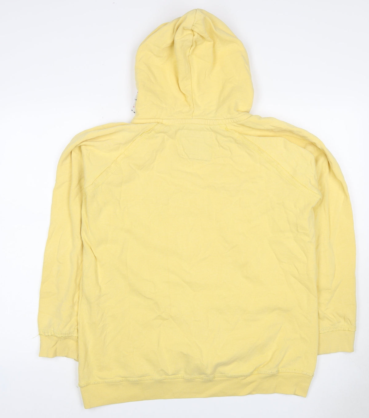 Lee Cooper Women’s Yellow Size 12 Pullover Hoodie Logo Pocket