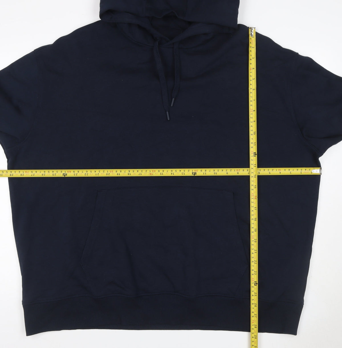 Ted Baker Men’s Navy Blue S Pullover Hooded Fleece Hoodie