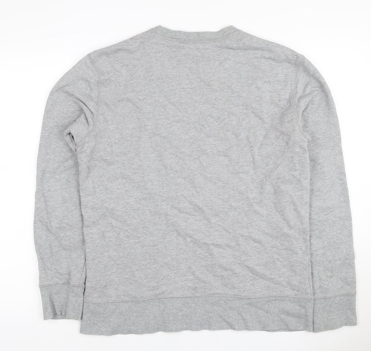 Gap Men’s Grey M Crew Neck Pullover Cotton Sweatshirt Classic