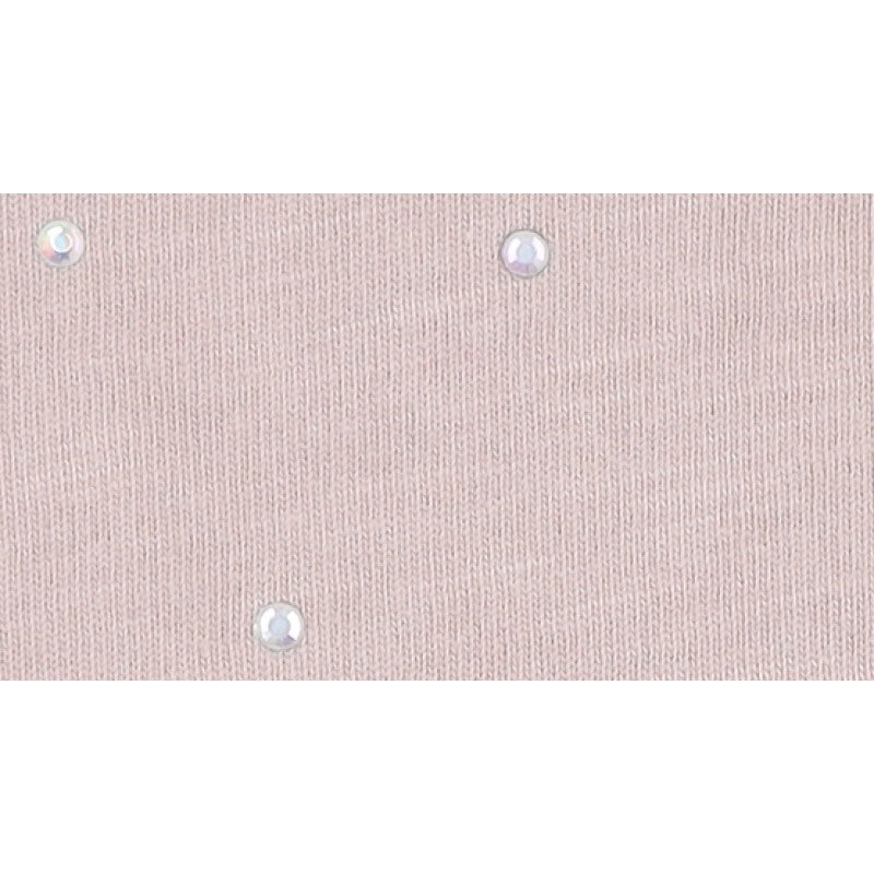 One Look Women’s Pink UK 12 Rhinestone Pullover Sweatshirt