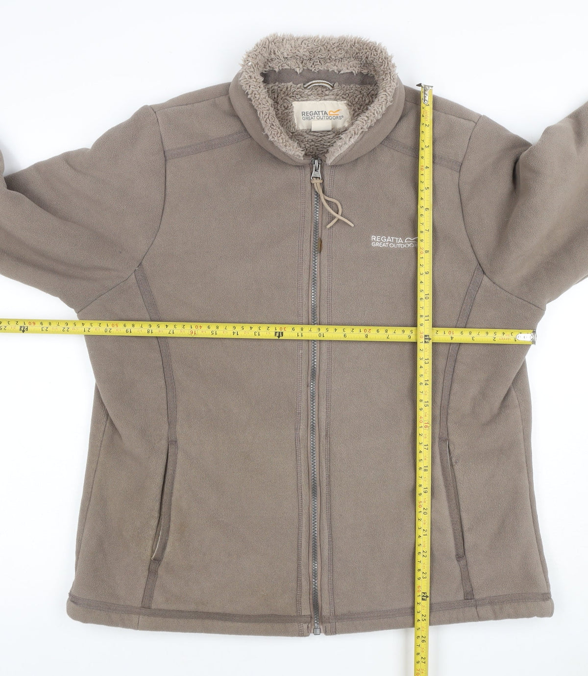 Regatta Women’s Brown Size 12 Fleece Sherpa Lined Full Zip Jacket