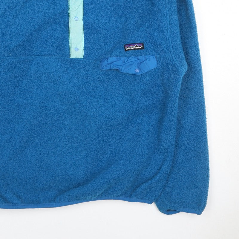 Patagonia Men’s Blue S Vintage Snap-T Fleece Pullover Sweatshirt