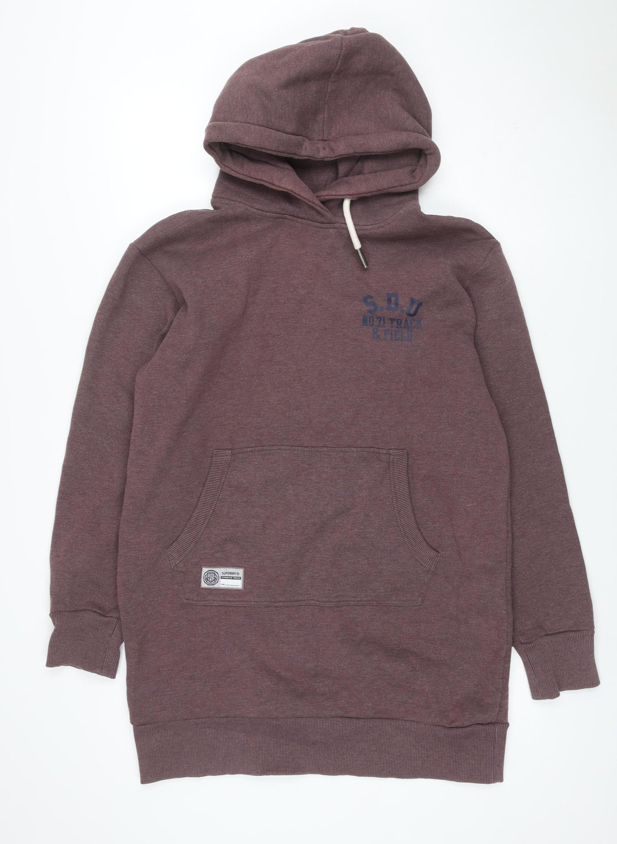 Superdry Women’s Purple UK 14 Pullover Hoodie Spirit of Japan Logo