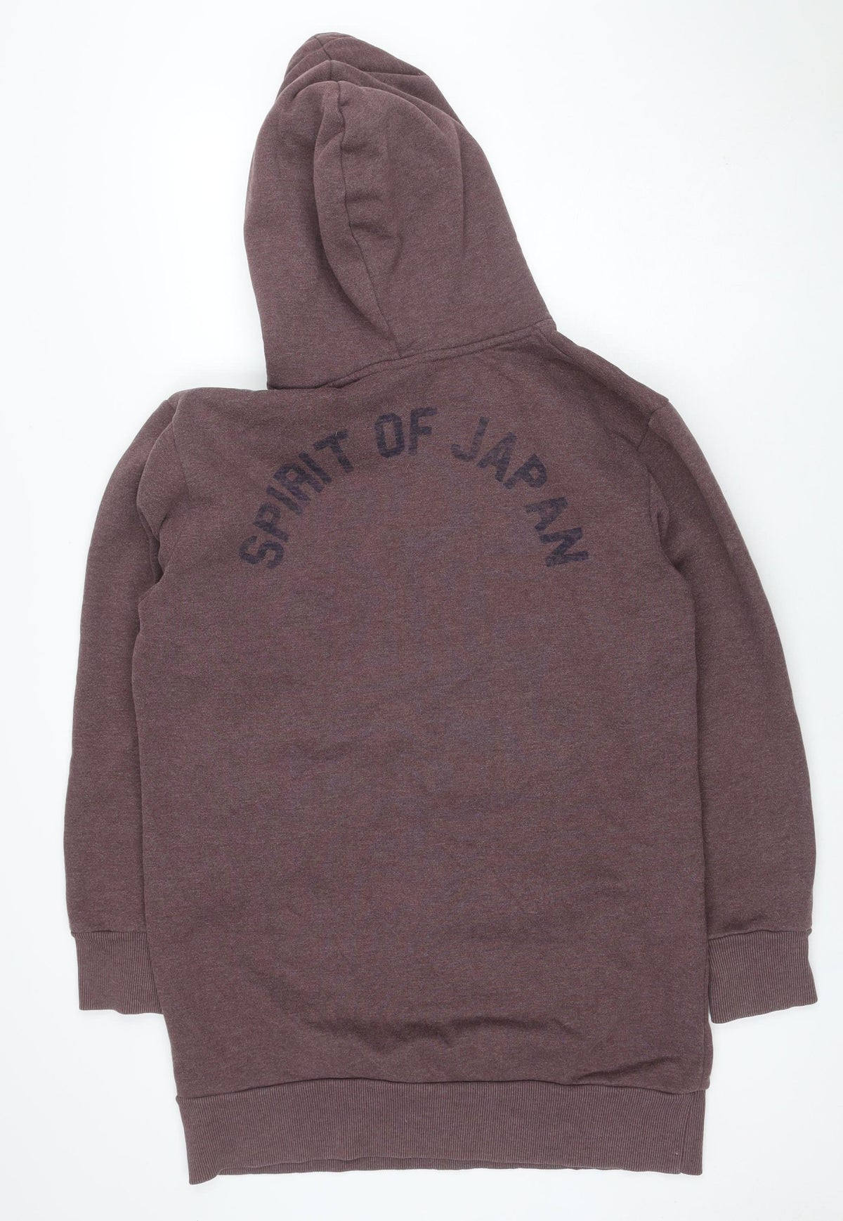 Superdry Women’s Purple UK 14 Pullover Hoodie Spirit of Japan Logo