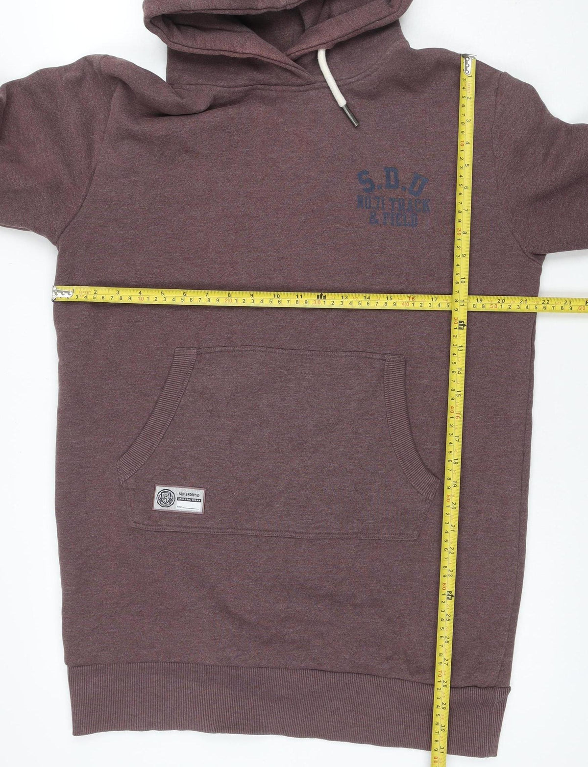 Superdry Women’s Purple UK 14 Pullover Hoodie Spirit of Japan Logo