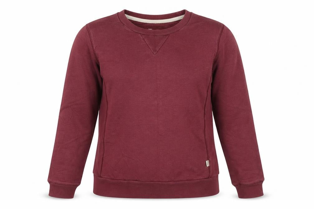 Howies Women’s Red UK 10 Crew Neck Raglan Sweatshirt Cotton